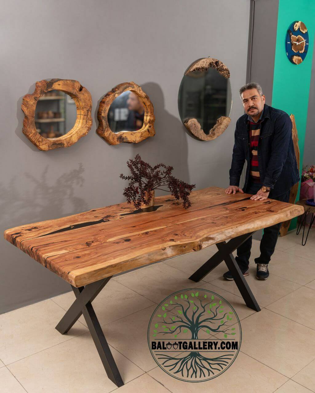 میز غذاخوری سکویا 8 نفره